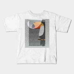 expressionism bird Kids T-Shirt